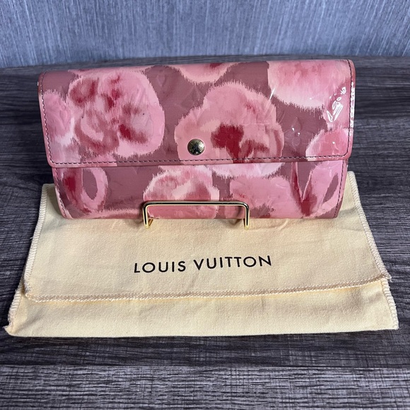 Louis Vuitton Vernis Sarah Limited Edition Monogram Floral wallet - Picture 2 of 5